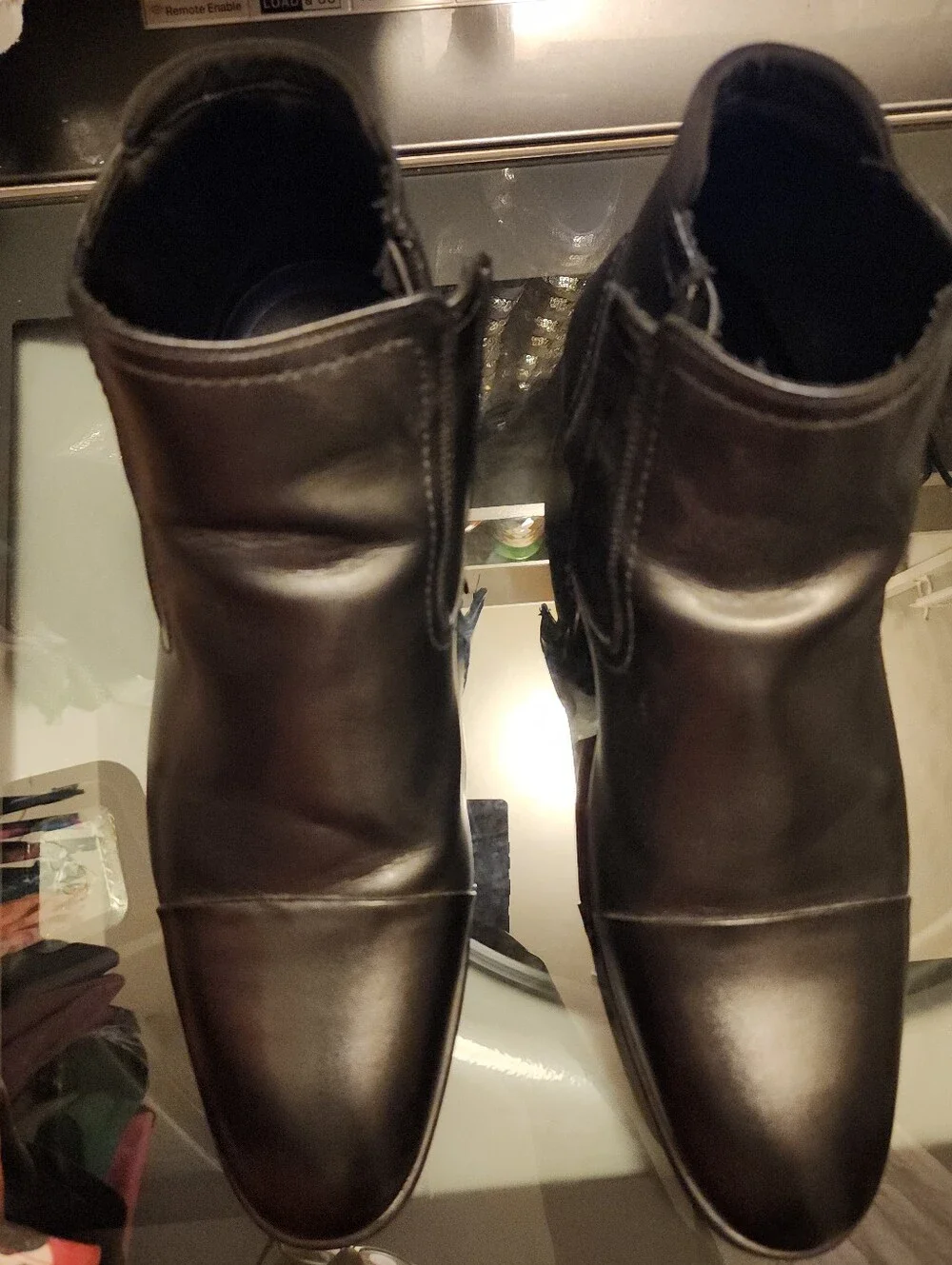 Reaction Kenneth Cole Men's Black Chukka Boots